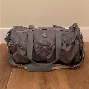 Lululemon Gray Duffle Bag